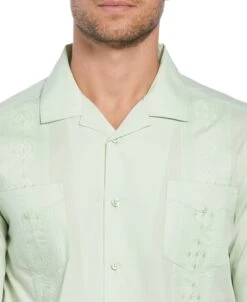 Authentic Embroidered Guayabera Shirt 9 Authentic Embroidered Guayabera Shirt -Cubavera Casual Wear Authentic Embroidered Guayabera Shirt Cubavera 3 5352b7a7 fdad 4fc2 8455 939faa213ebe