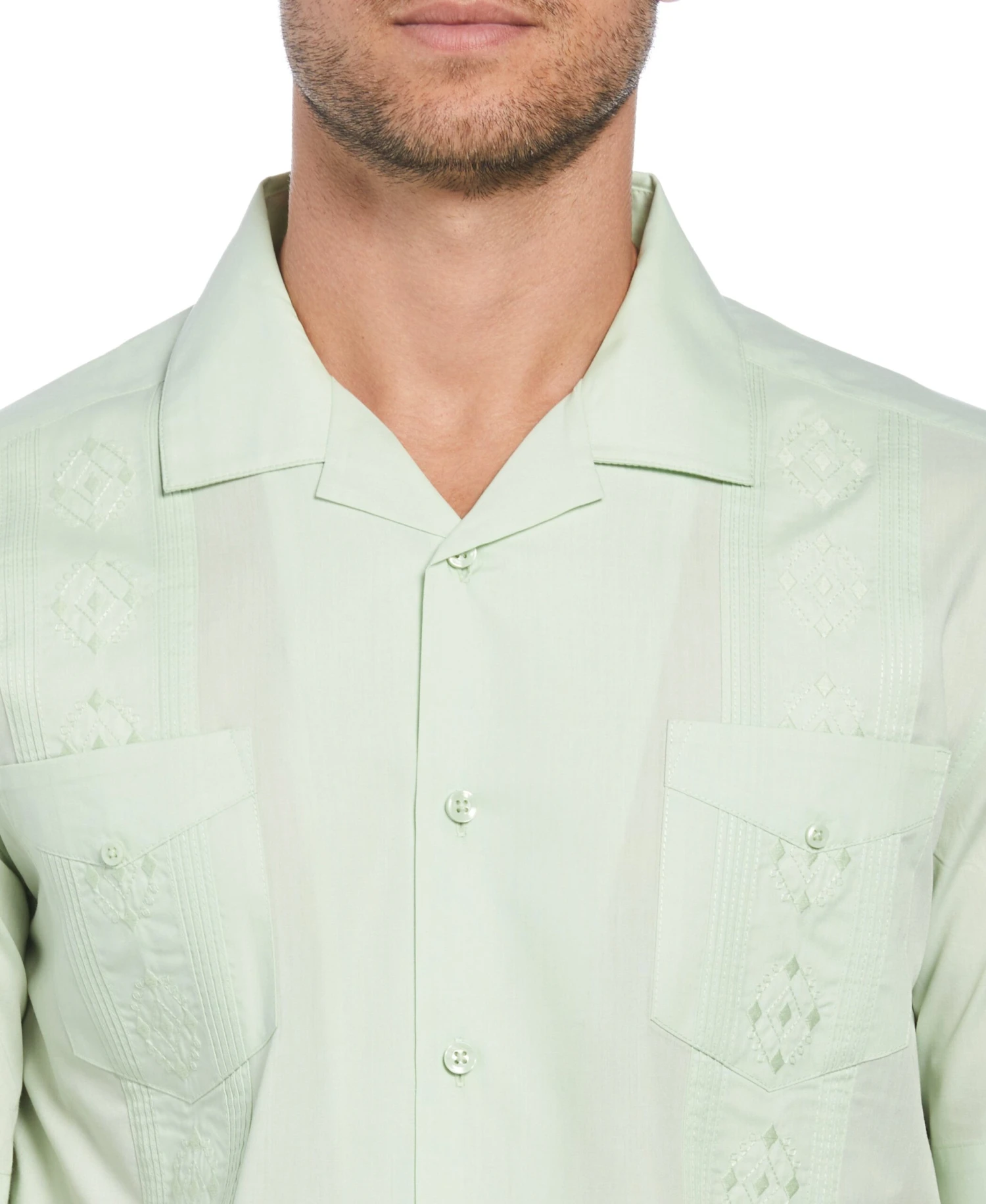 Authentic Embroidered Guayabera Shirt 5 Authentic Embroidered Guayabera Shirt - Image 3