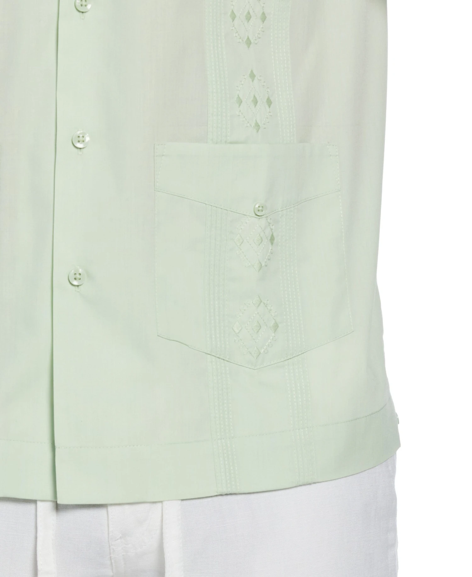 Authentic Embroidered Guayabera Shirt 6 Authentic Embroidered Guayabera Shirt - Image 4