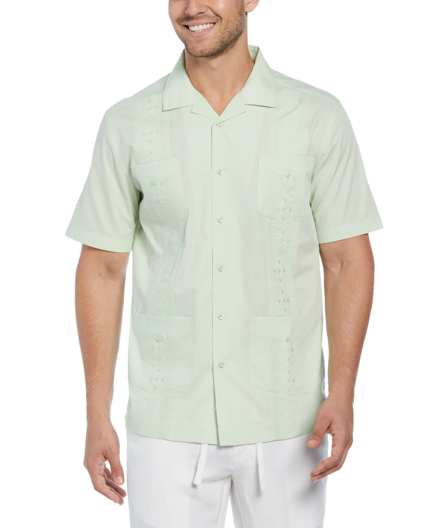 Authentic Embroidered Guayabera Shirt 3 Authentic Embroidered Guayabera Shirt