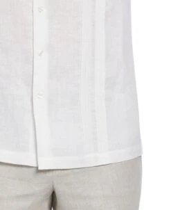 Big & Tall Multi Tuck Linen Guayabera Shirt -Cubavera Casual Wear Big Tall Multi Tuck Linen Guayabera Shirt Cubavera 4