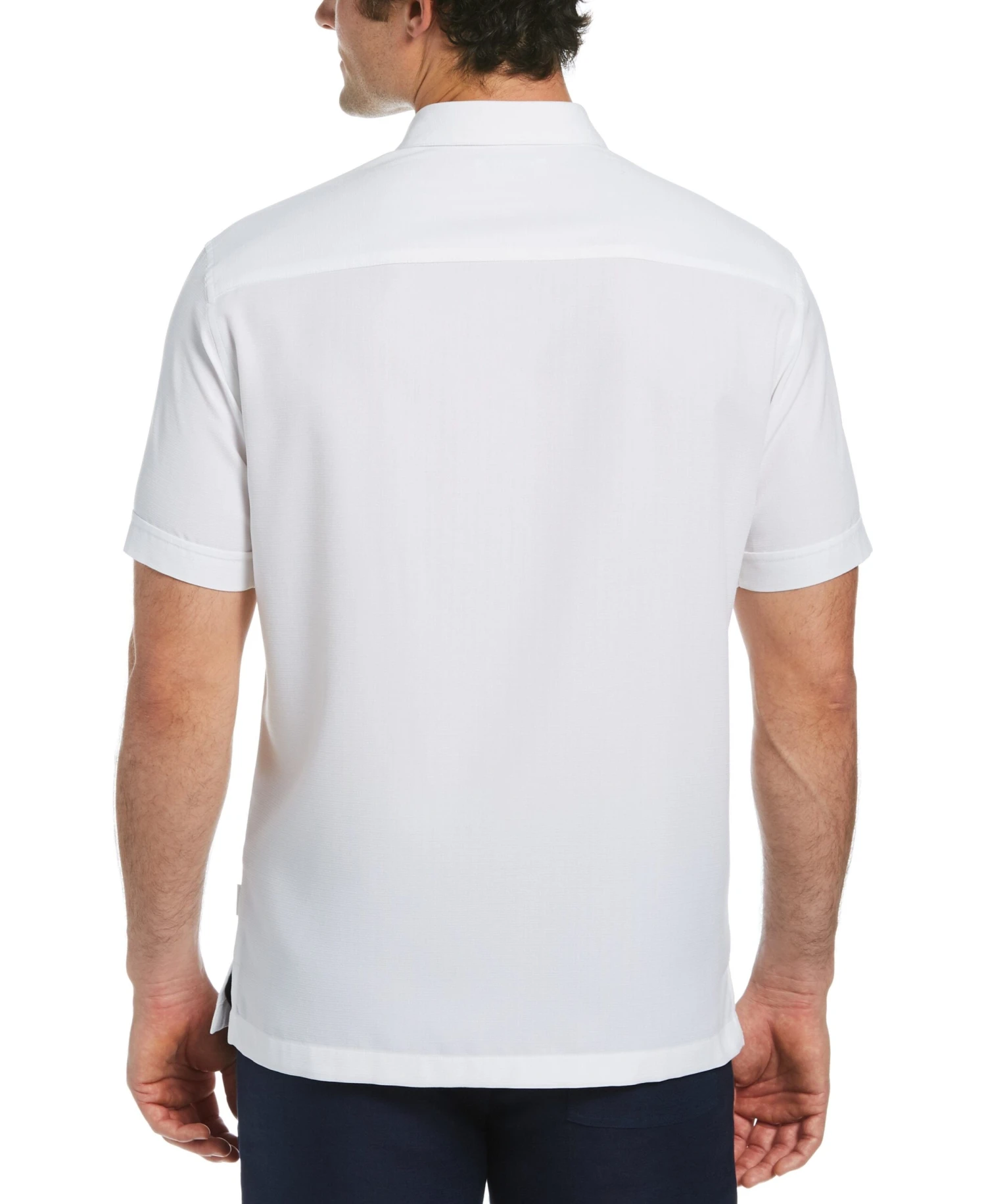 Big & Tall Ombre Embroidered Panel Shirt 4 Big & Tall Ombre Embroidered Panel Shirt - Image 2