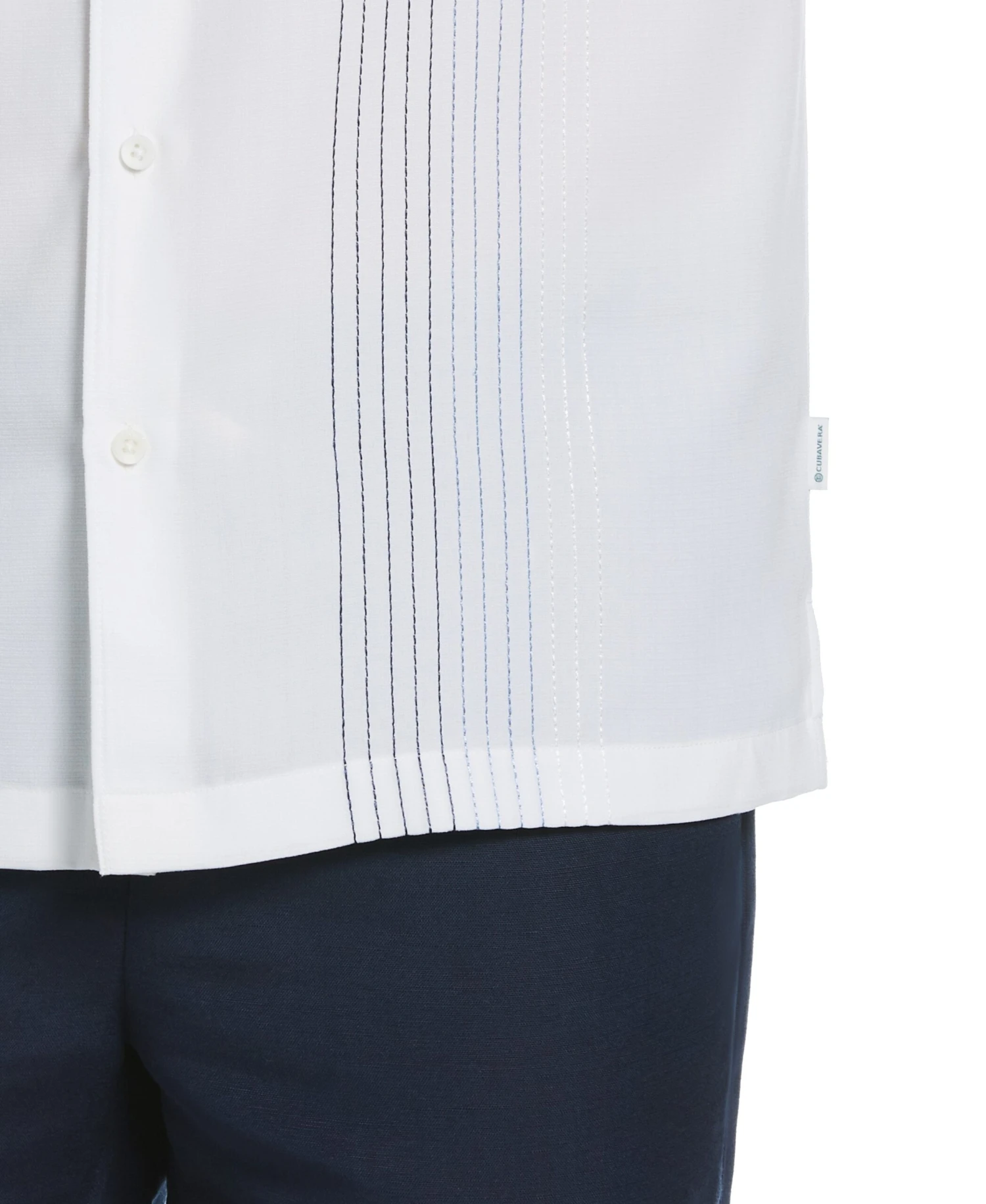 Big & Tall Ombre Embroidered Panel Shirt 5 Big & Tall Ombre Embroidered Panel Shirt - Image 3