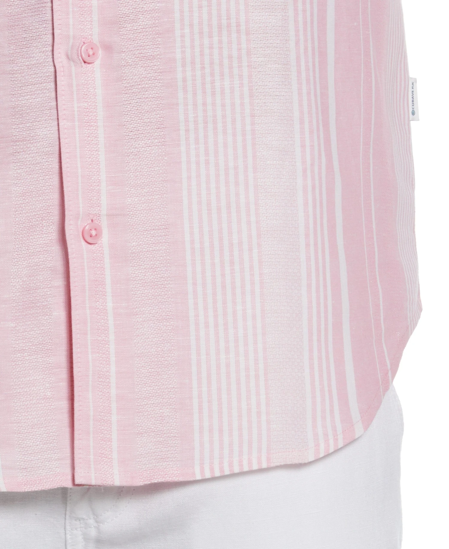 Big & Tall Yarn Dye Textured Stripe Shirt 5 Big & Tall Yarn Dye Textured Stripe Shirt - Image 3