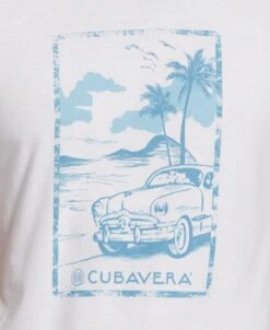 Car Palms Print Tee 7 Car Palms Print Tee -Cubavera Casual Wear Car Palms Print Tee Cubavera 3