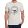 Cognac Print Tee 1 Cognac Print Tee -Cubavera Casual Wear Cognac Print Tee Natural Cubavera