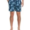 Cubavera™ Pineapple Print 7" Swim Short -Cubavera Casual Wear Cubavera mens Cubaveratm Pineapple Print 7 Swim Short Shorts Dress Blues blue