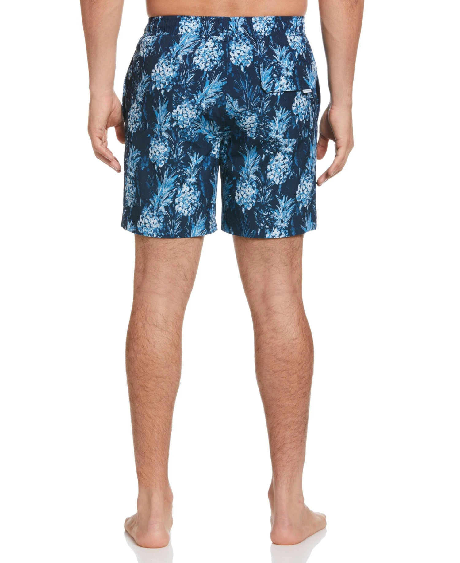 Cubavera™ Pineapple Print 7" Swim Short 4 Cubavera™ Pineapple Print 7" Swim Short - Image 2