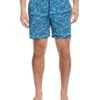 Cubavera™ Wave Print 7" Swim Short 2 Cubavera™ Wave Print 7" Swim Short -Cubavera Casual Wear Cubavera mens Cubaveratm Wave Print 7 Swim Short Swim Mediterranian Blue blue