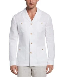 Delave Linen Guayabera Jacket