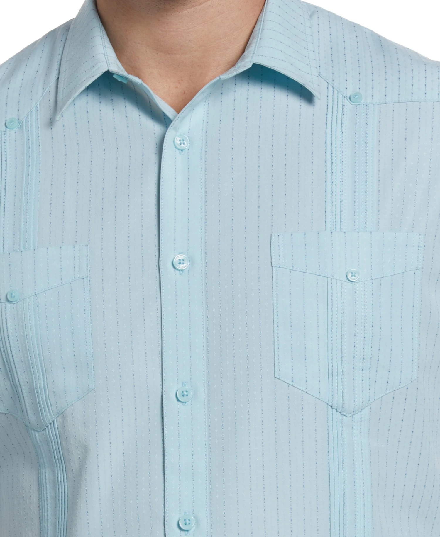 EcoSelect™ Panel Guayabera Shirt 6 EcoSelect™ Panel Guayabera Shirt - Image 4