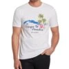 Escape To Paradise Print Tee 1 Escape To Paradise Print Tee -Cubavera Casual Wear Escape To Paradise Print Tee White Cubavera