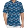 Geo Botanical Print Shirt -Cubavera Casual Wear Geo Botanical Print Shirt Titan Cubavera