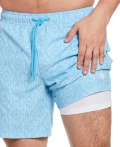 Geo Print 7" Swim Trunks -Cubavera Casual Wear Geo Print 7 Swim Trunks Cubavera 4 9f9e65c1 99fe 47ca 866d cc027cab4fda