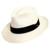 Handwoven Panama Fedora -Cubavera Casual Wear Handwoven Panama Fedora Bright White Cubavera