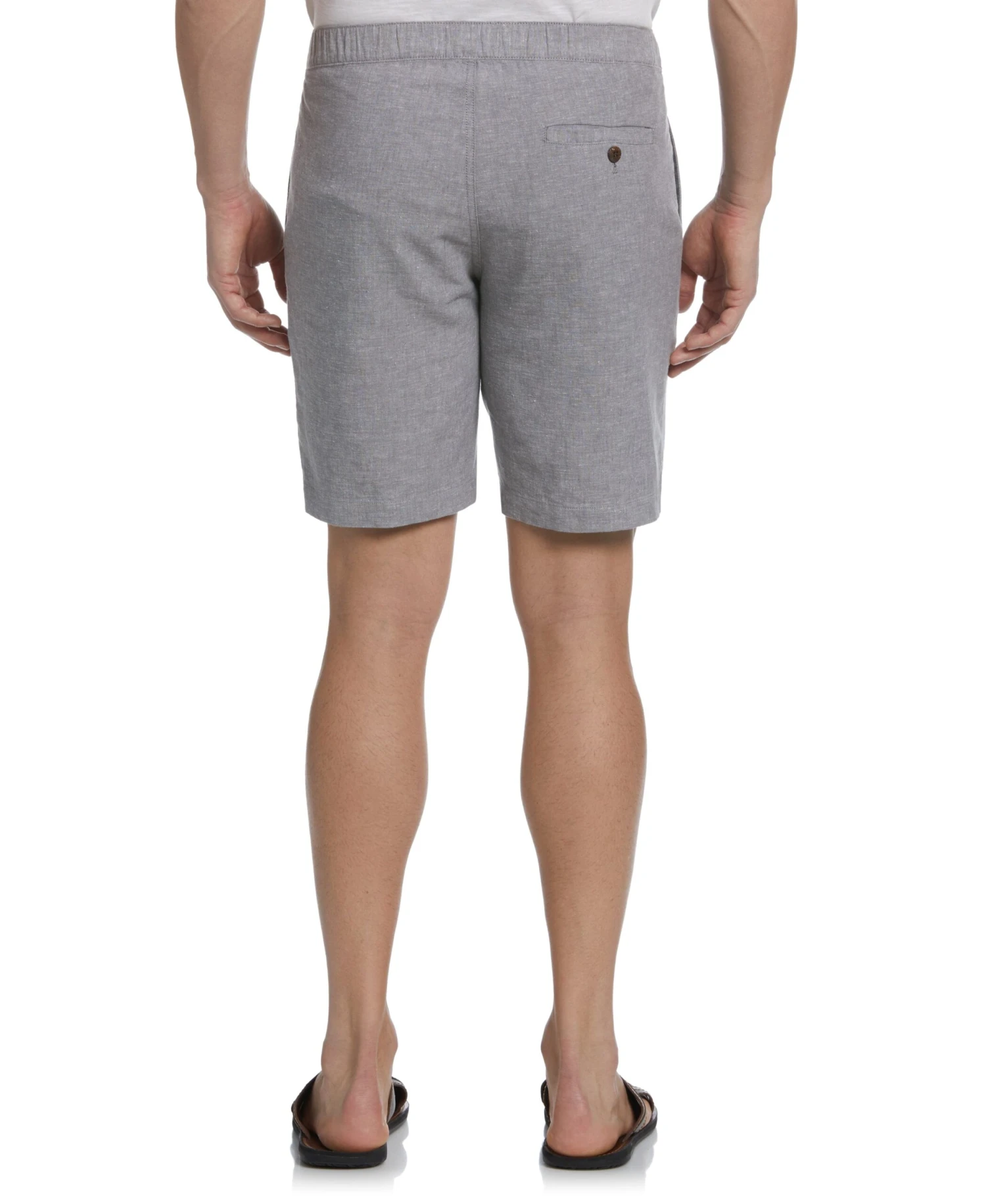 Linen Blend Cross Dye Short 4 Linen Blend Cross Dye Short - Image 2