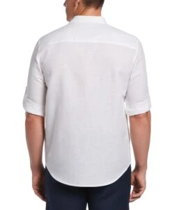 Cubavera Casual Wear -Cubavera Casual Wear Linen Blend Engineered Tropical Print Shirt Cubavera 2 de9b38c8 de9b 4a19 9ef4 f81c8969f39a