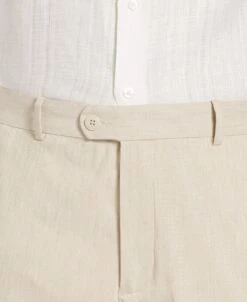 Linen-Blend Stretch Flat-Front Shorts 7 Linen-Blend Stretch Flat-Front Shorts -Cubavera Casual Wear Linen Blend Stretch Flat Front Shorts Cubavera 3 7f676f62 4589 4266 a934 18729c2db643
