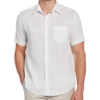 Cubavera Modern Fit TravelSelect Linen Blend Shirt, White -Cubavera Casual Wear MW40 6N5H 10 CUBA VERA WHITE MAIN