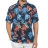 Multicolor Leaf Print Shirt -Cubavera Casual Wear Multicolor Leaf Print Shirt Spellbound Cubavera