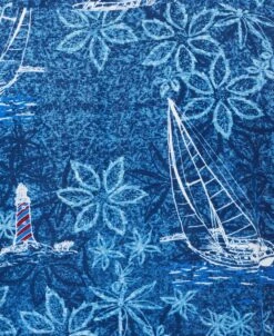 Nautical Tropical Print Shirt 9 Nautical Tropical Print Shirt -Cubavera Casual Wear Nautical Tropical Print Shirt Cubavera 4