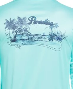 Paradise Print Sun Protection Shirt -Cubavera Casual Wear Paradise Print Sun Protection Shirt Cubavera 4