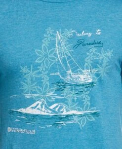 Sailing To Paradise Print Tee 7 Sailing To Paradise Print Tee -Cubavera Casual Wear Sailing To Paradise Print Tee Cubavera 3