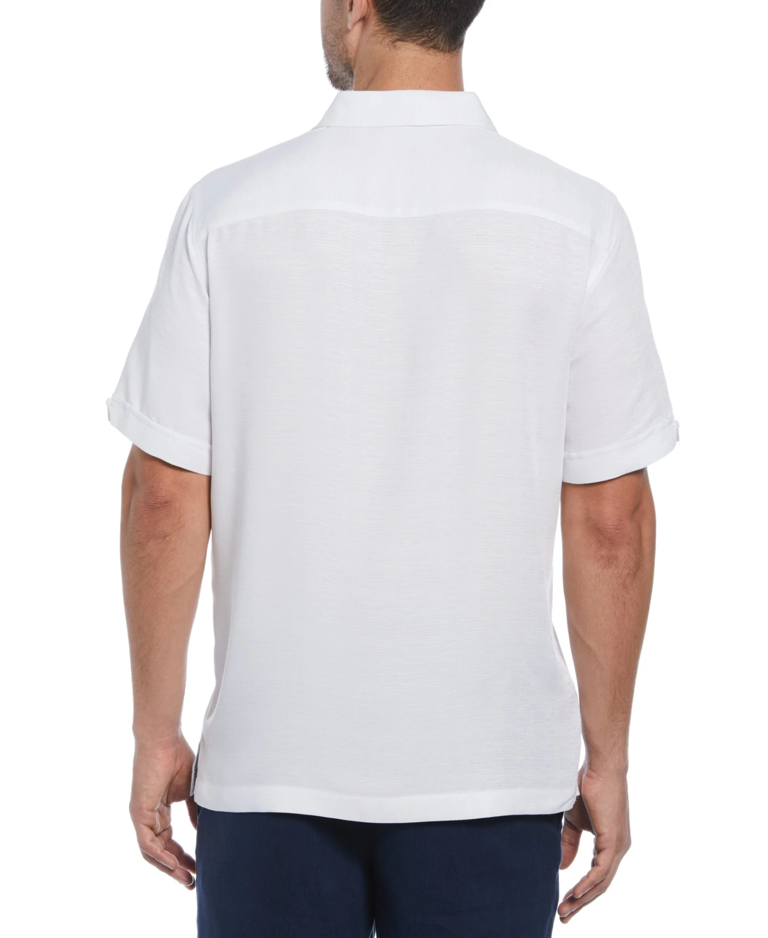 Sunset Chest Print Cuban Collar Shirt 3 Sunset Chest Print Cuban Collar Shirt - Image 2