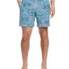 Tile Print 7" Swim Trunks -Cubavera Casual Wear Tile Print 7 Swim Trunks Pastel Green Cubavera