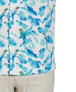 Tropical Parrot Print Shirt -Cubavera Casual Wear Tropical Parrot Print Shirt Cubavera 4