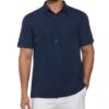 Two-Pocket Double Pintuck Shirt 2 Two-Pocket Double Pintuck Shirt -Cubavera Casual Wear Two Pocket Double Pintuck Shirt Naval Academy Cubavera