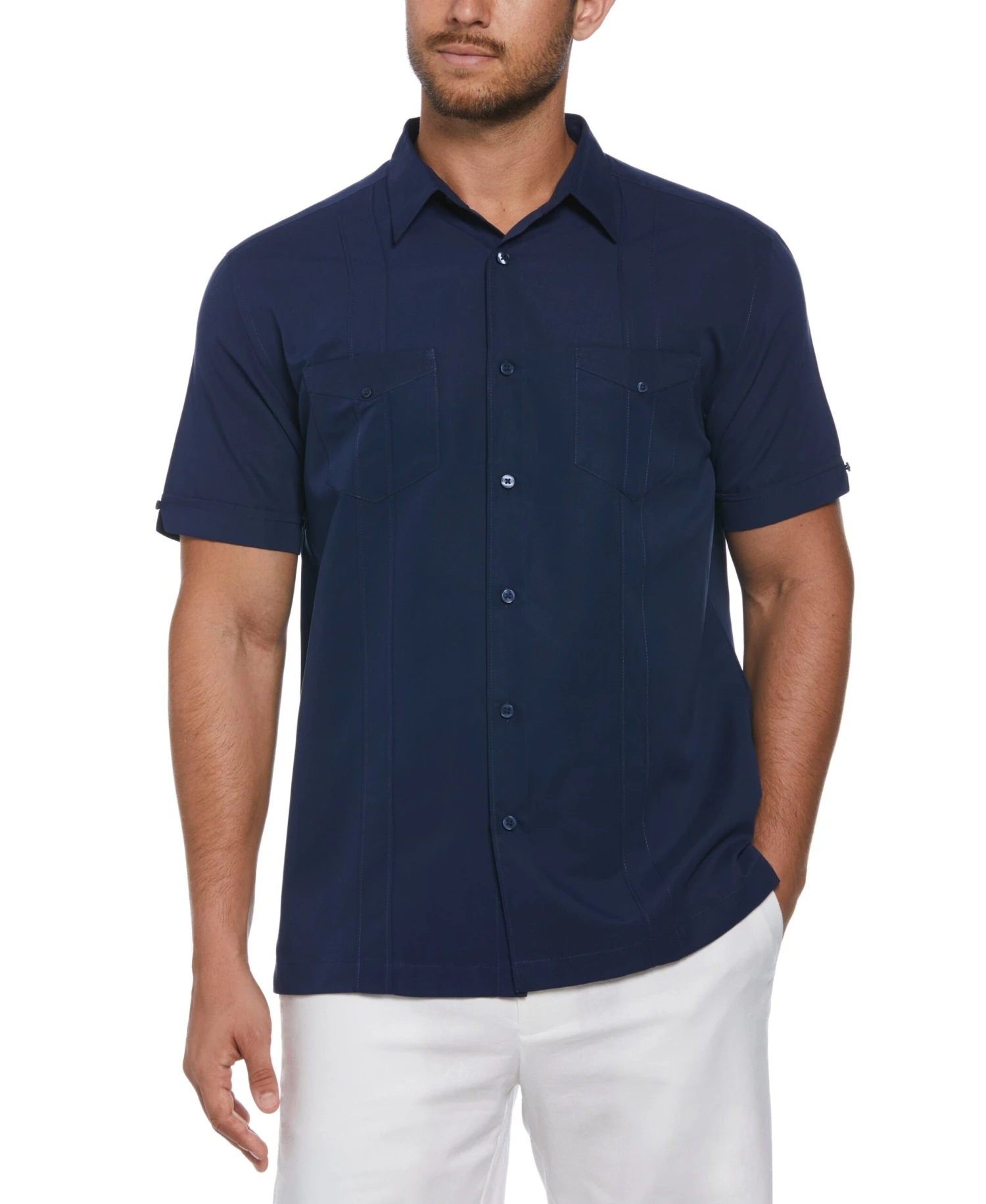 Two-Pocket Double Pintuck Shirt 3 Two-Pocket Double Pintuck Shirt