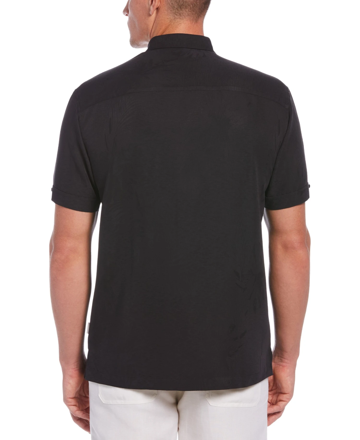 Two-Tone One Pocket Floral Print Shirt 4 Two-Tone One Pocket Floral Print Shirt - Image 2