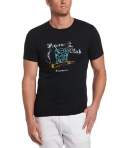 Welcome To The Club Print Tee