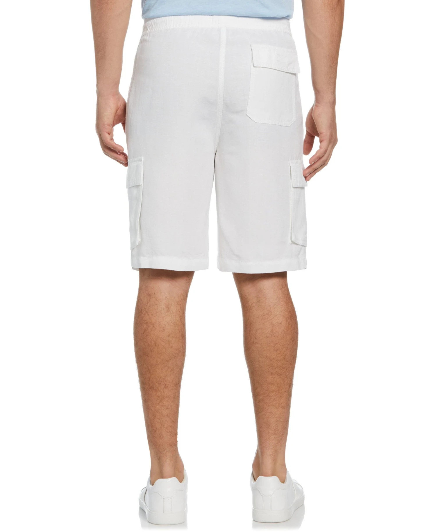 Cubavera™ Big And Tall Linen Blend Pull-On Cargo Short 4 Cubavera™ Big And Tall Linen Blend Pull-On Cargo Short - Image 2